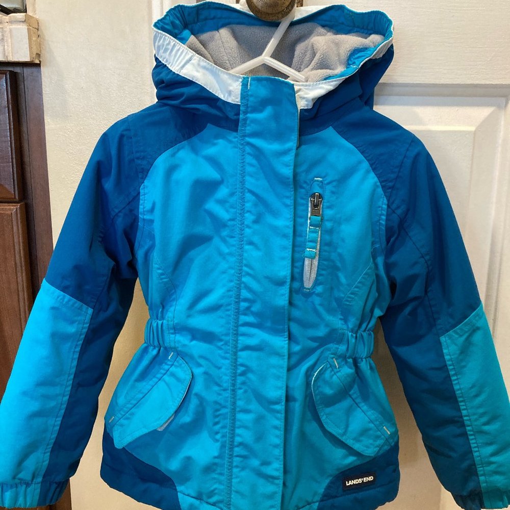 Lands End Squall waterproof and windproof Jacket size 3T